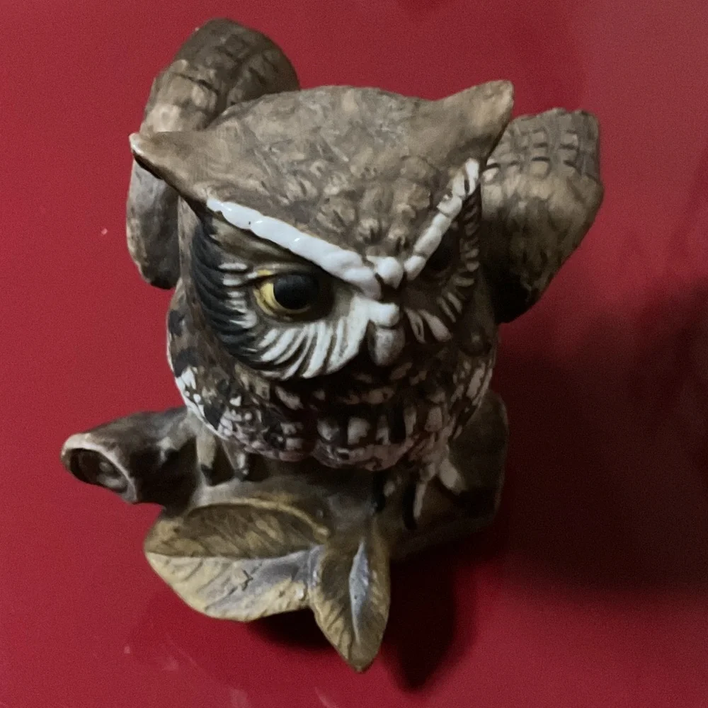 Brown Owl Figurines